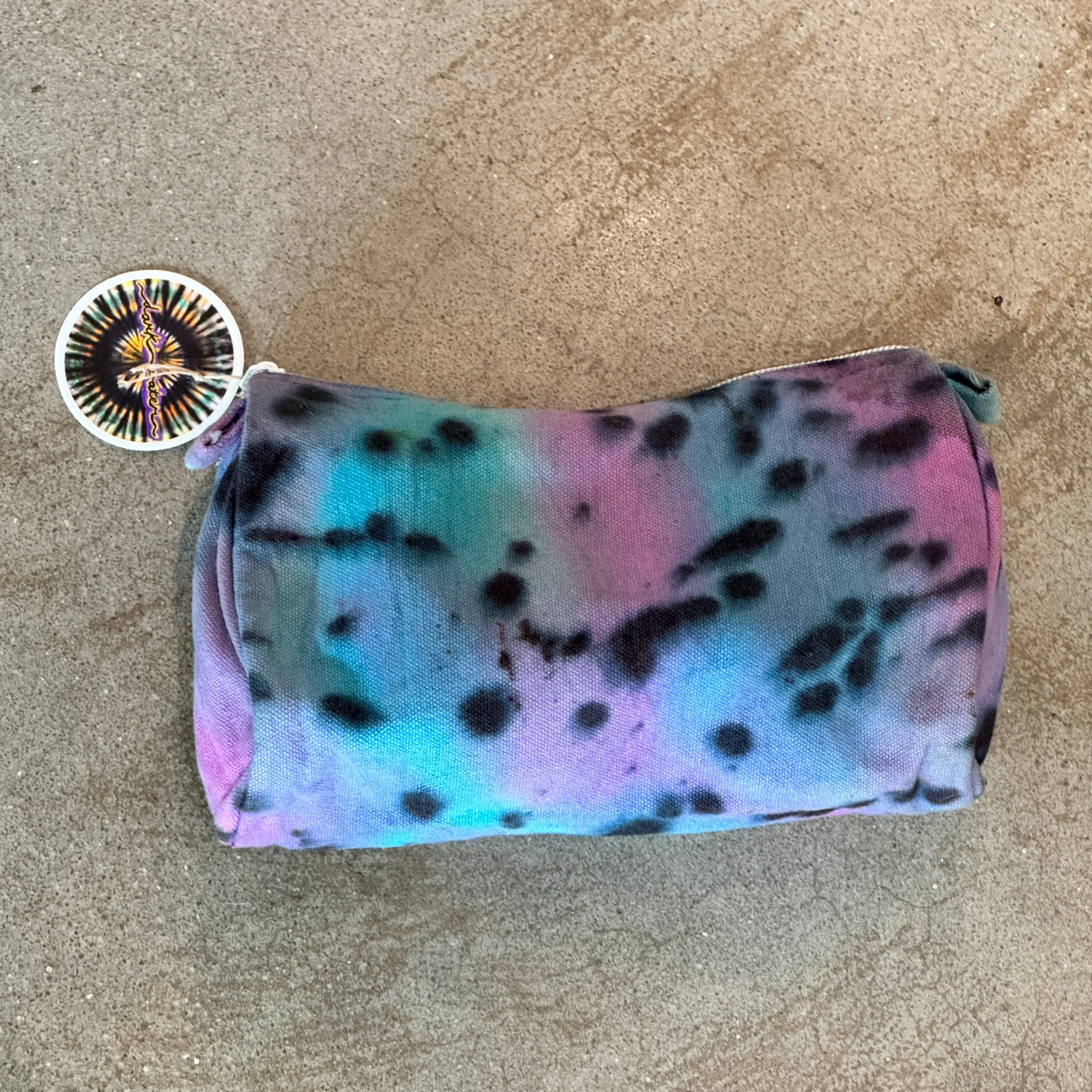 Tie Dye Dopp Kits - Dark Water Tie Dye