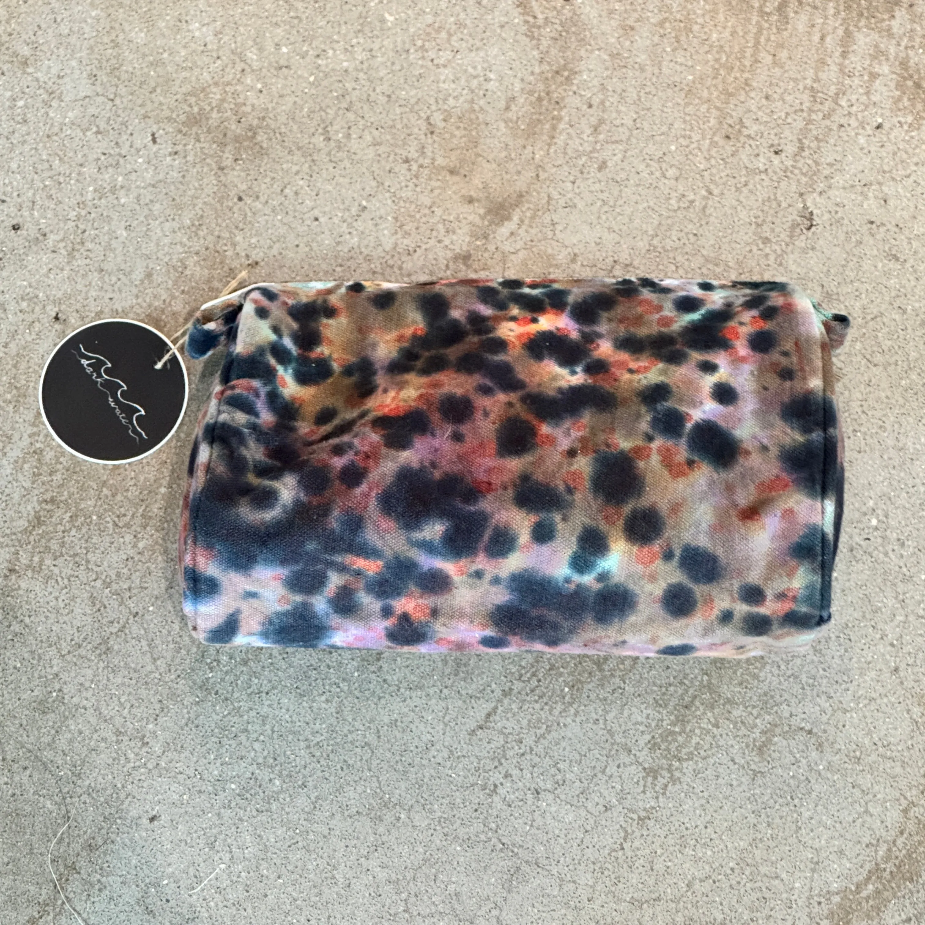 Tie Dye Dopp Kits - Dark Water Tie Dye