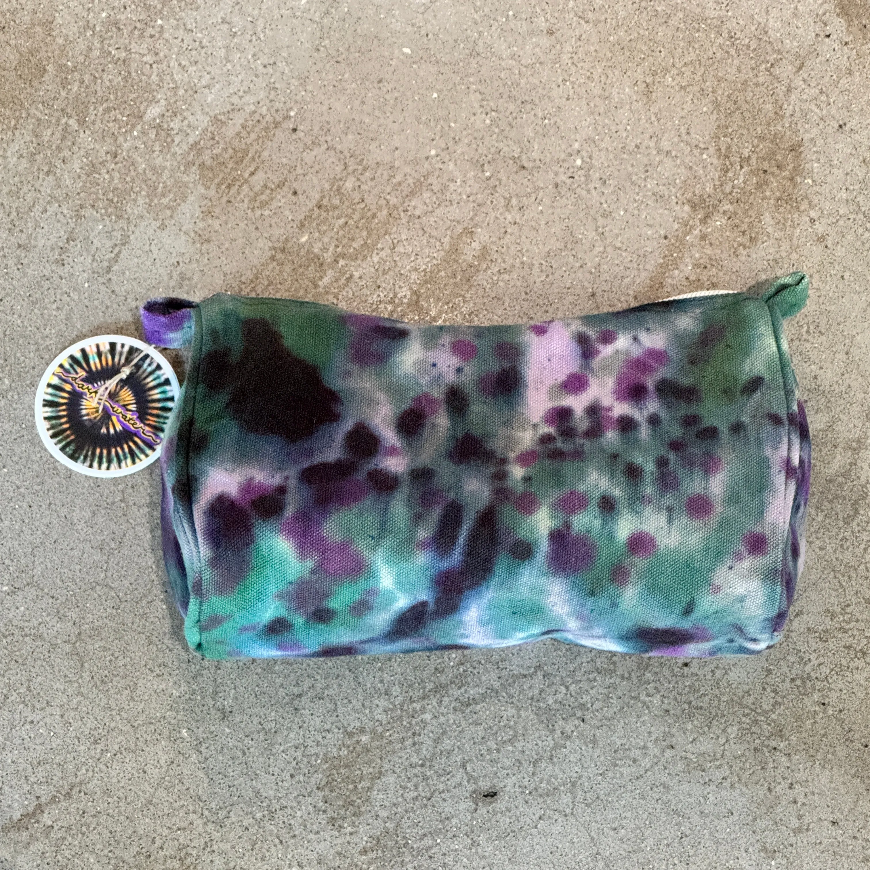 Tie Dye Dopp Kits - Dark Water Tie Dye