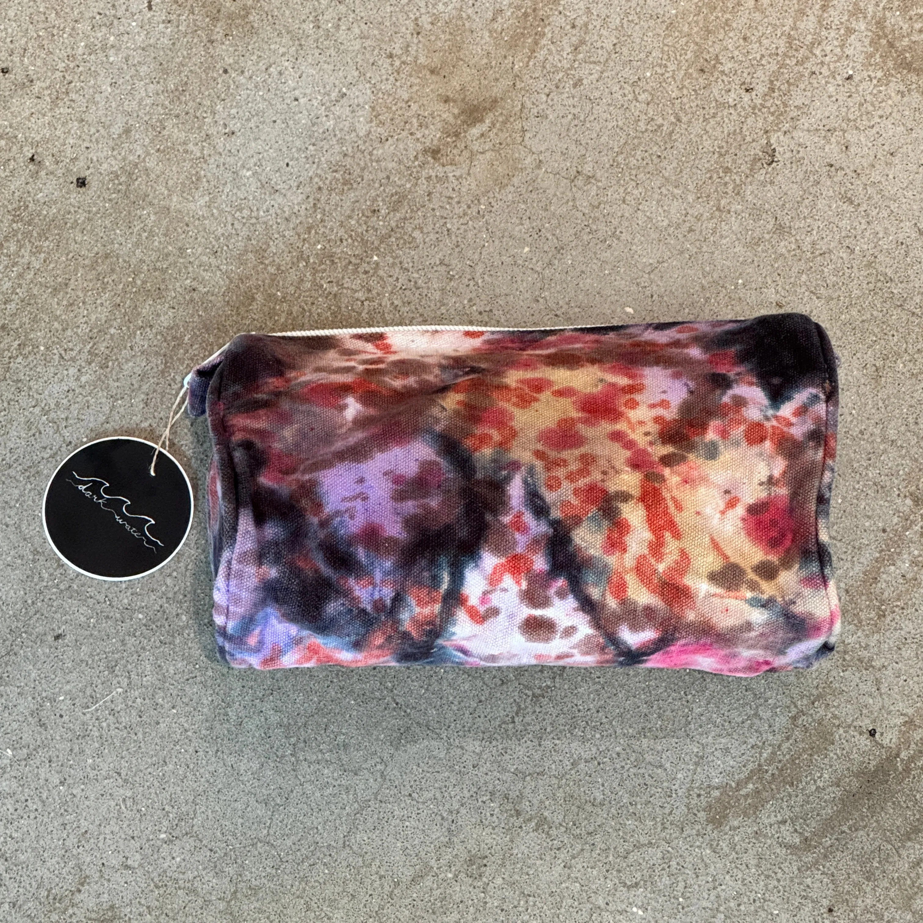 Tie Dye Dopp Kits - Dark Water Tie Dye