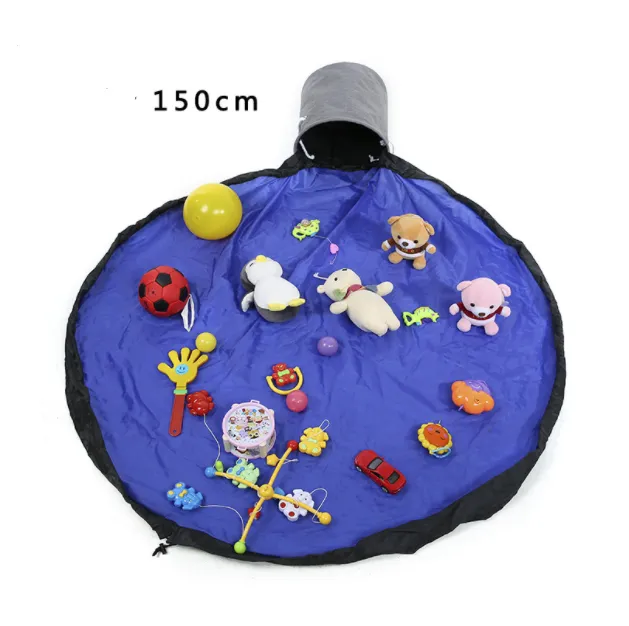 Toy Storage Bucket Bag Fast Children Crawling Mat Debris Storage Box