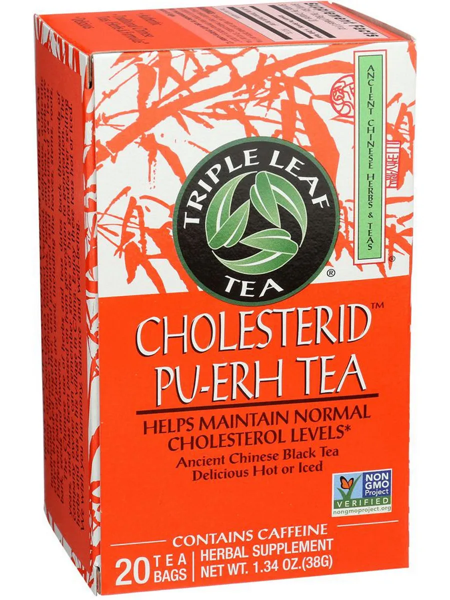 Triple Leaf Tea, Cholesterid Tea, 20 tea bags