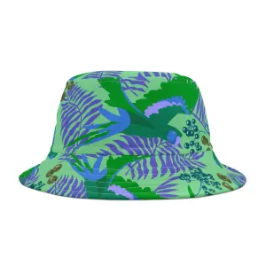 Tropical Parrots Bucket Hat