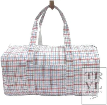 TRVL: Duffel - Classic Plaid