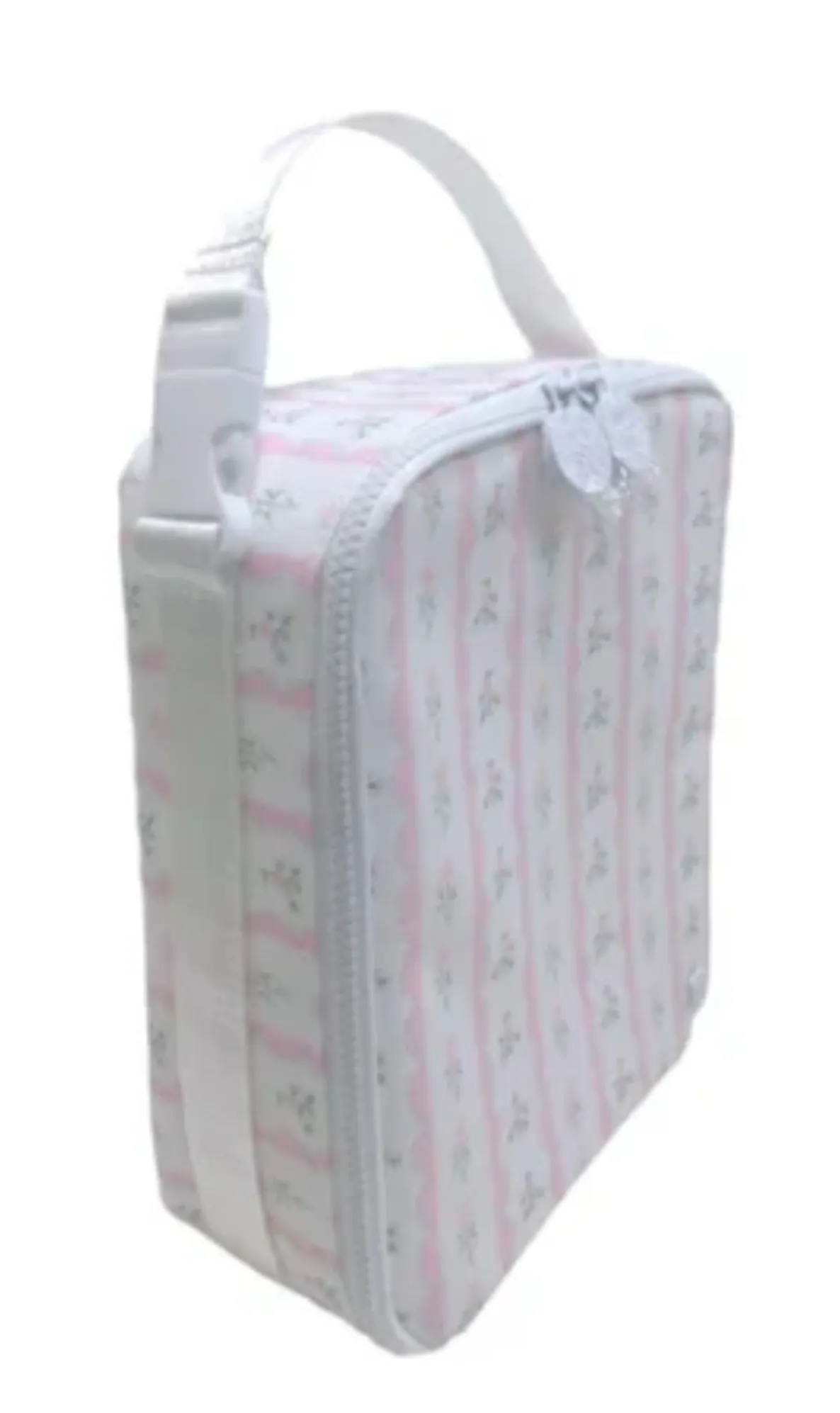 TRVL: Lunch Box - Ribbon Floral Pink