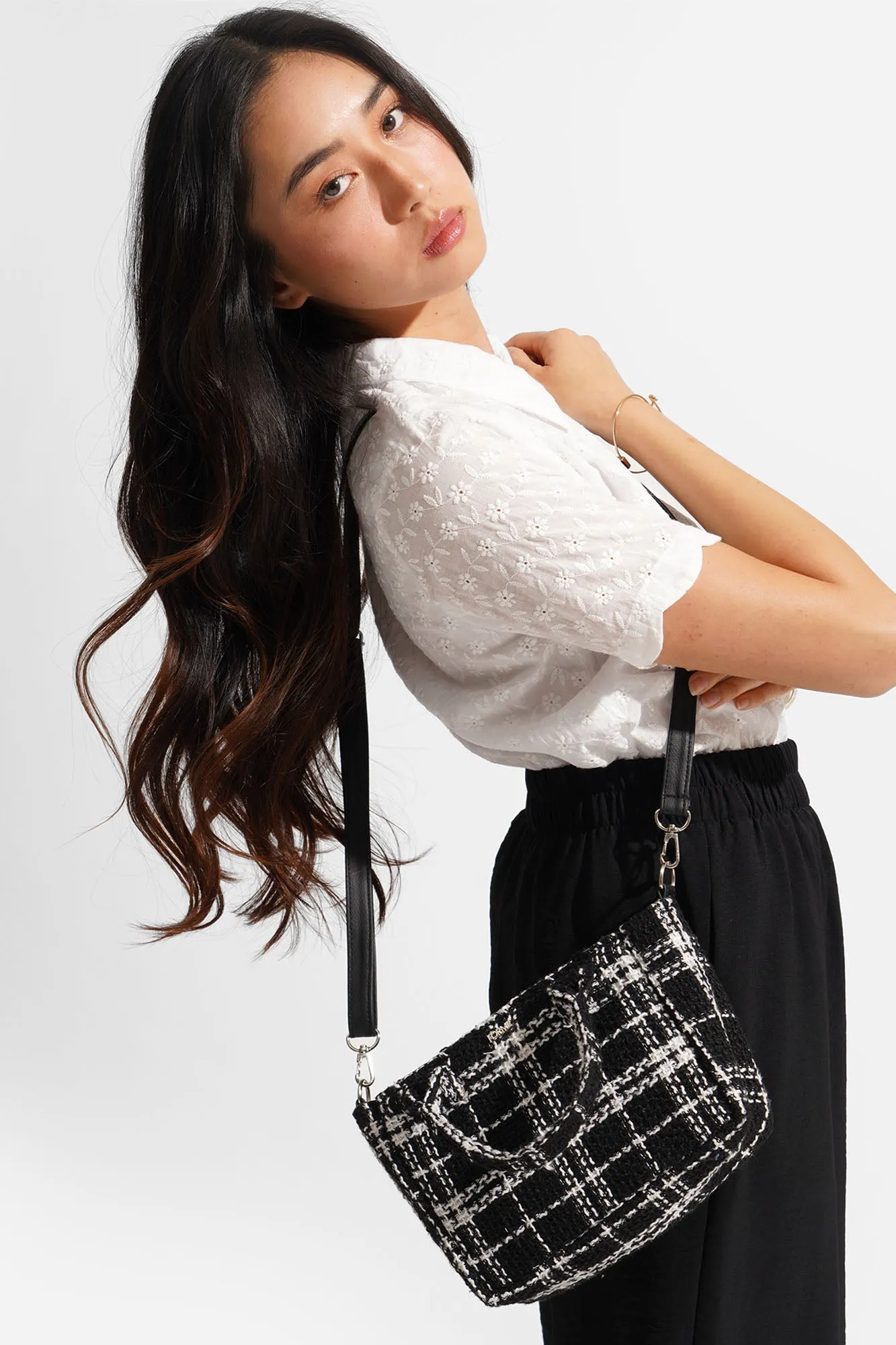 Tweed Mini Shoulder Bag