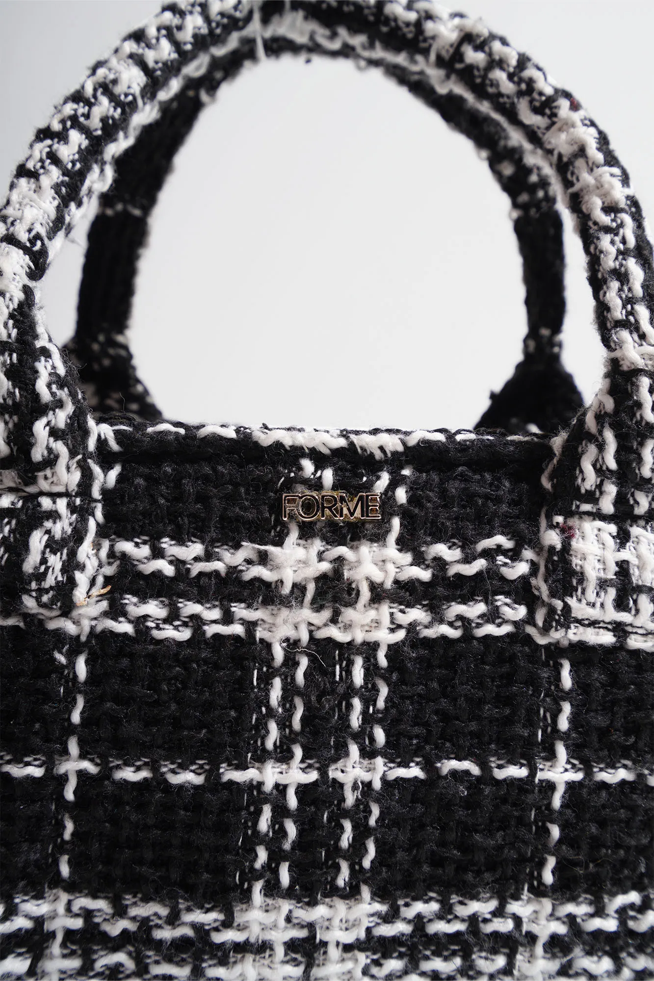 Tweed Mini Shoulder Bag