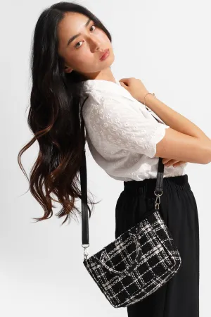 Tweed Mini Shoulder Bag