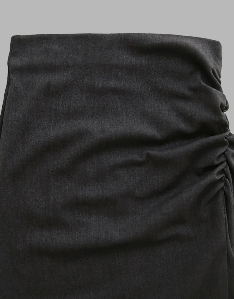 Twisted Wool Skirt (PREORDER)