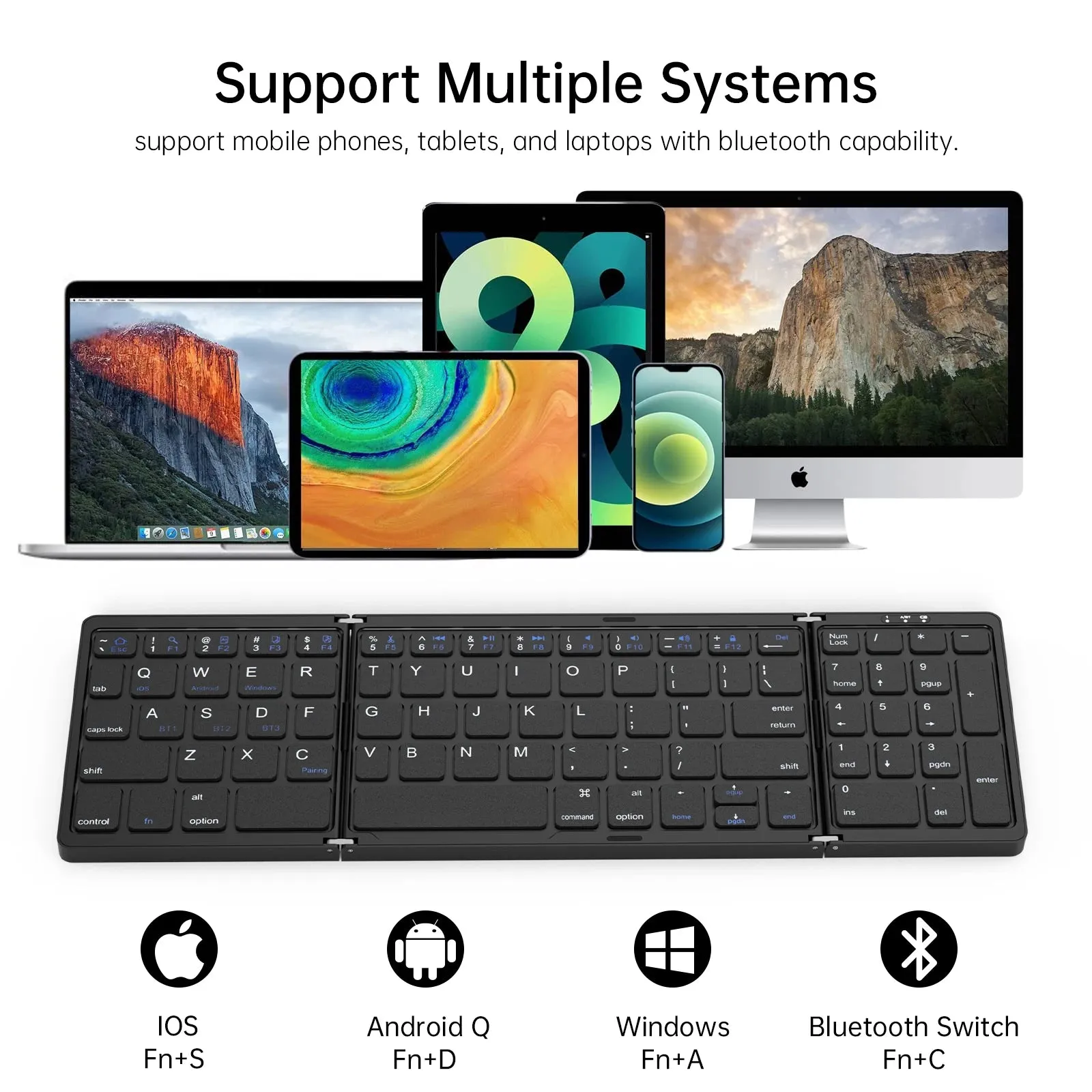Ultra-Thin Bluetooth Keyboard