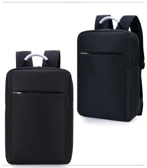 USB Charging Interface Backpack for School Laptop Black Bag for School Travel Business Black Backpack for School