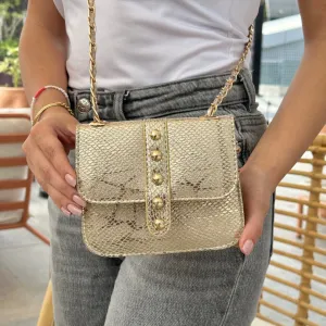 Véda Mini Golden Bag