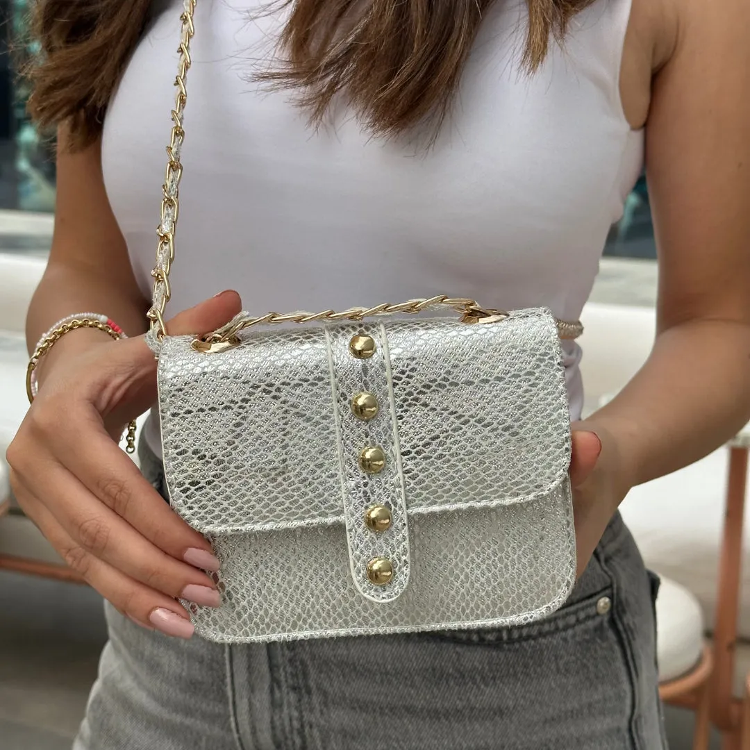 Véda Mini Silver Bag
