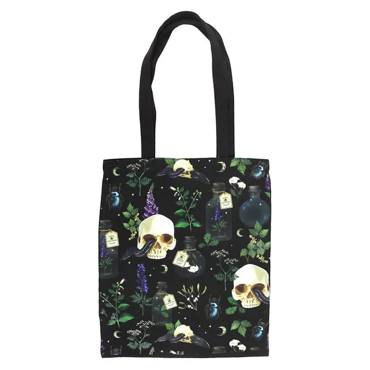 Venom & Vines Gothic Tote Bag