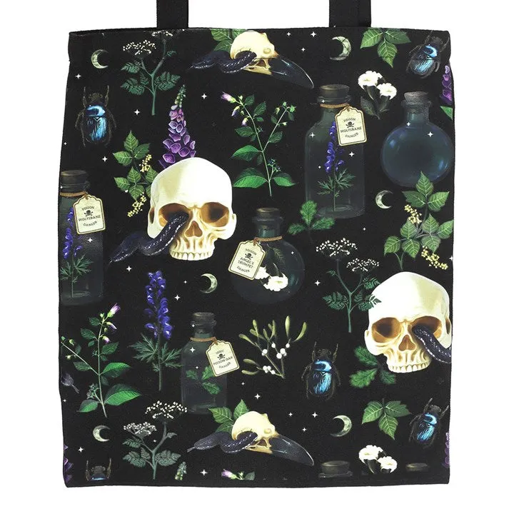 Venom & Vines Gothic Tote Bag