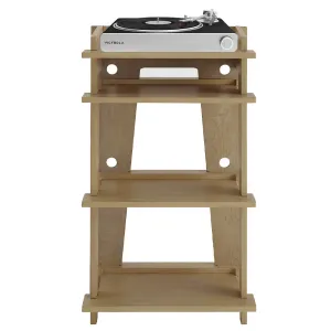 Victrola Stream Carbon Turntable   Crosley Soho Turntable Stand - Natural