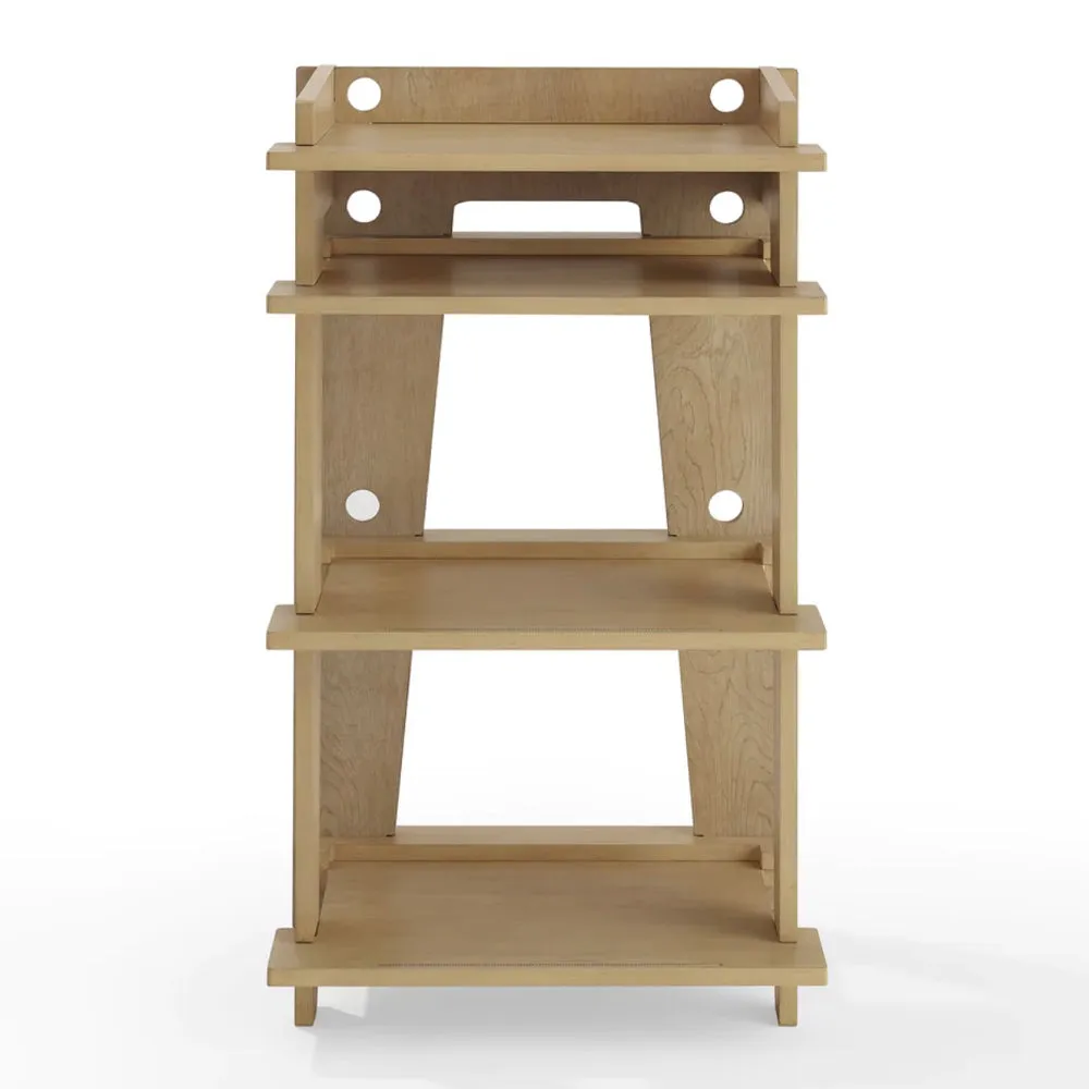 Victrola Stream Onyx Turntable   Crosley Soho Turntable Stand - Natural