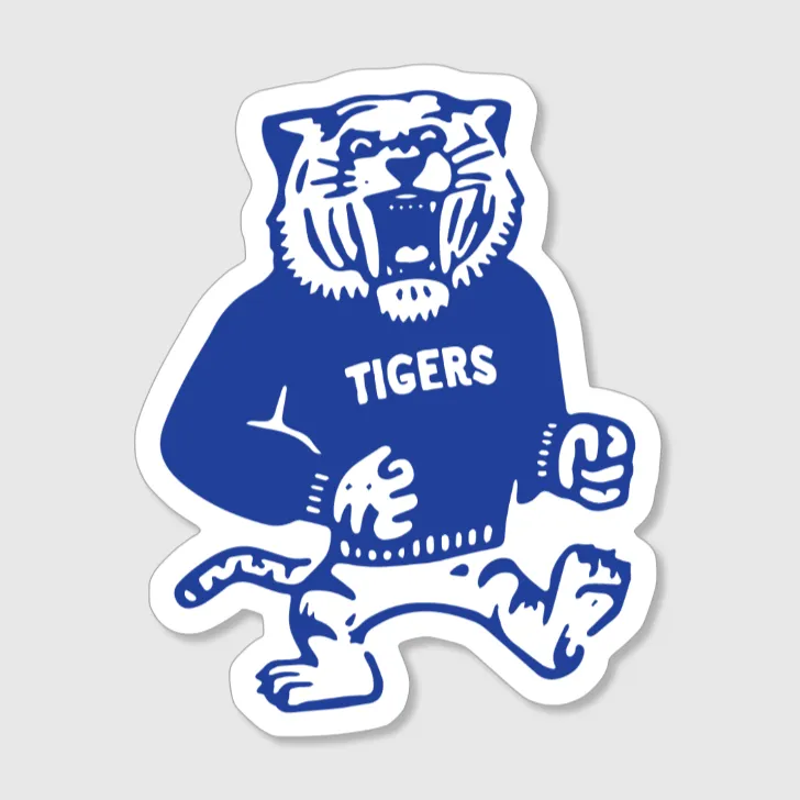 Vintage Tiger Royal Sticker