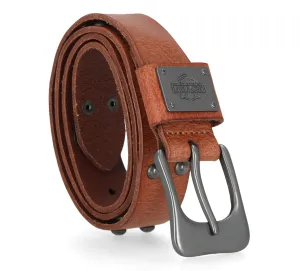 Western Stud Belt - Cognac