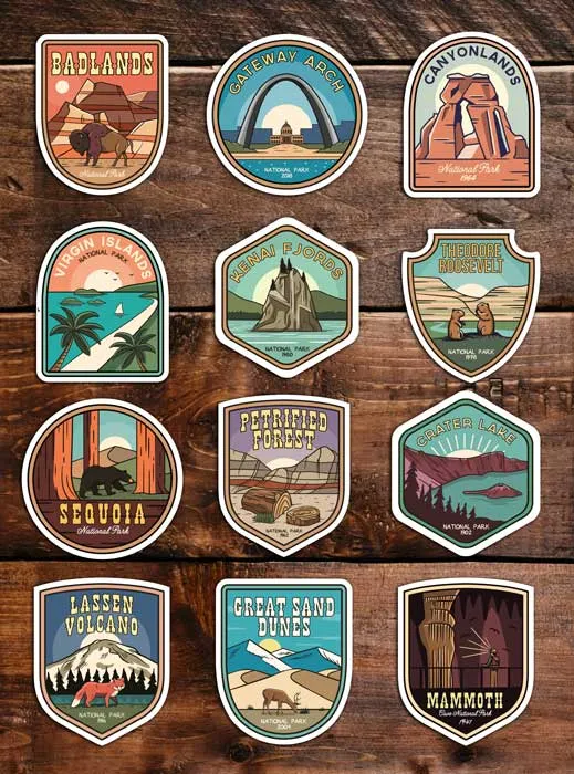 Wholesale Pack of 50 stickers, choose your favorites from our FULL NP Collection