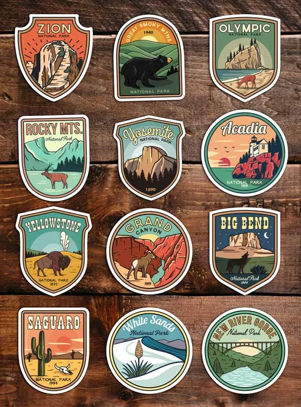 Wholesale Pack of 50 stickers, choose your favorites from our FULL NP Collection