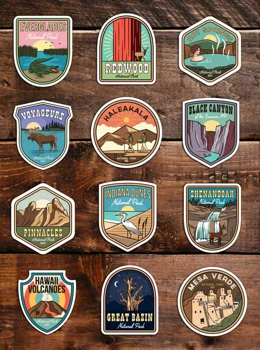 Wholesale Pack of 50 stickers, choose your favorites from our FULL NP Collection