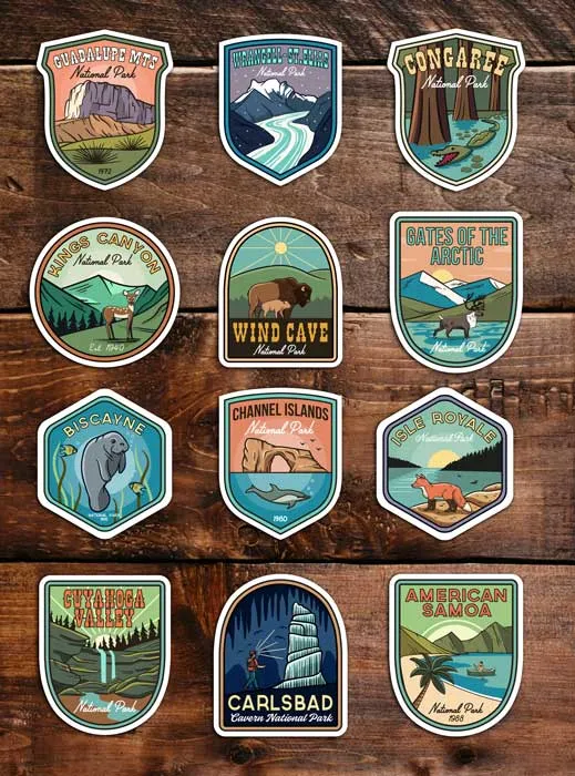 Wholesale Pack of 50 stickers, choose your favorites from our FULL NP Collection