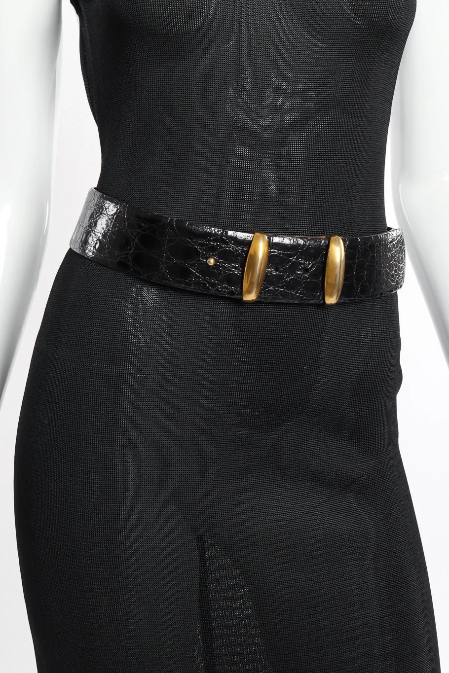 Wide Crocodile Belt II