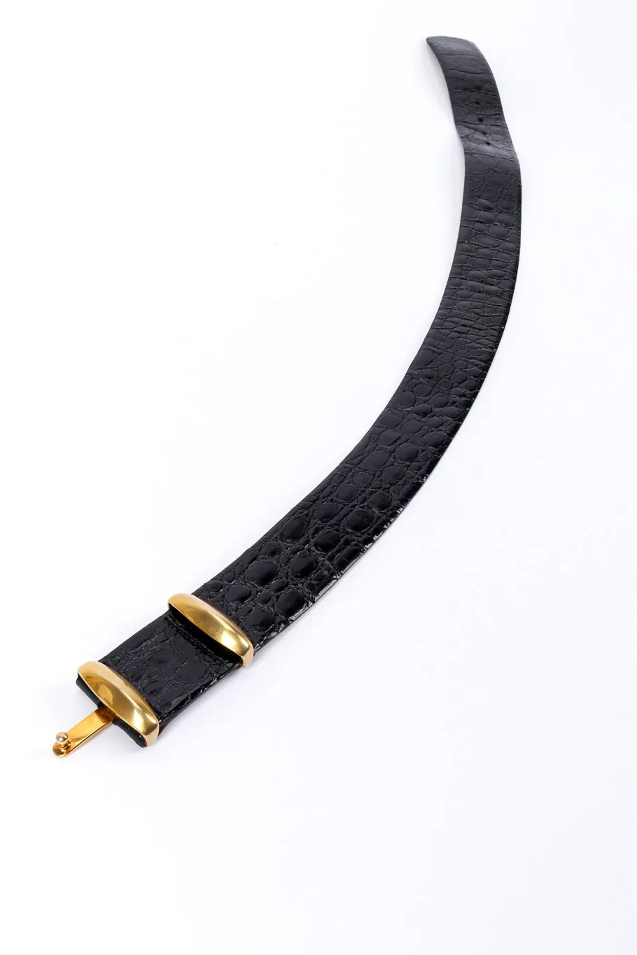 Wide Crocodile Belt II