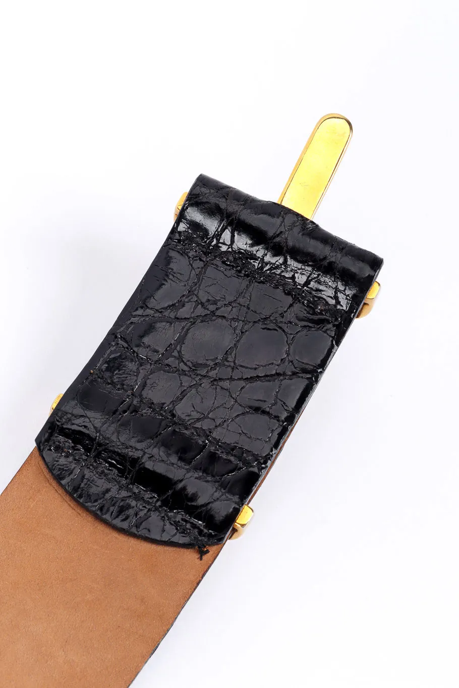 Wide Crocodile Belt II