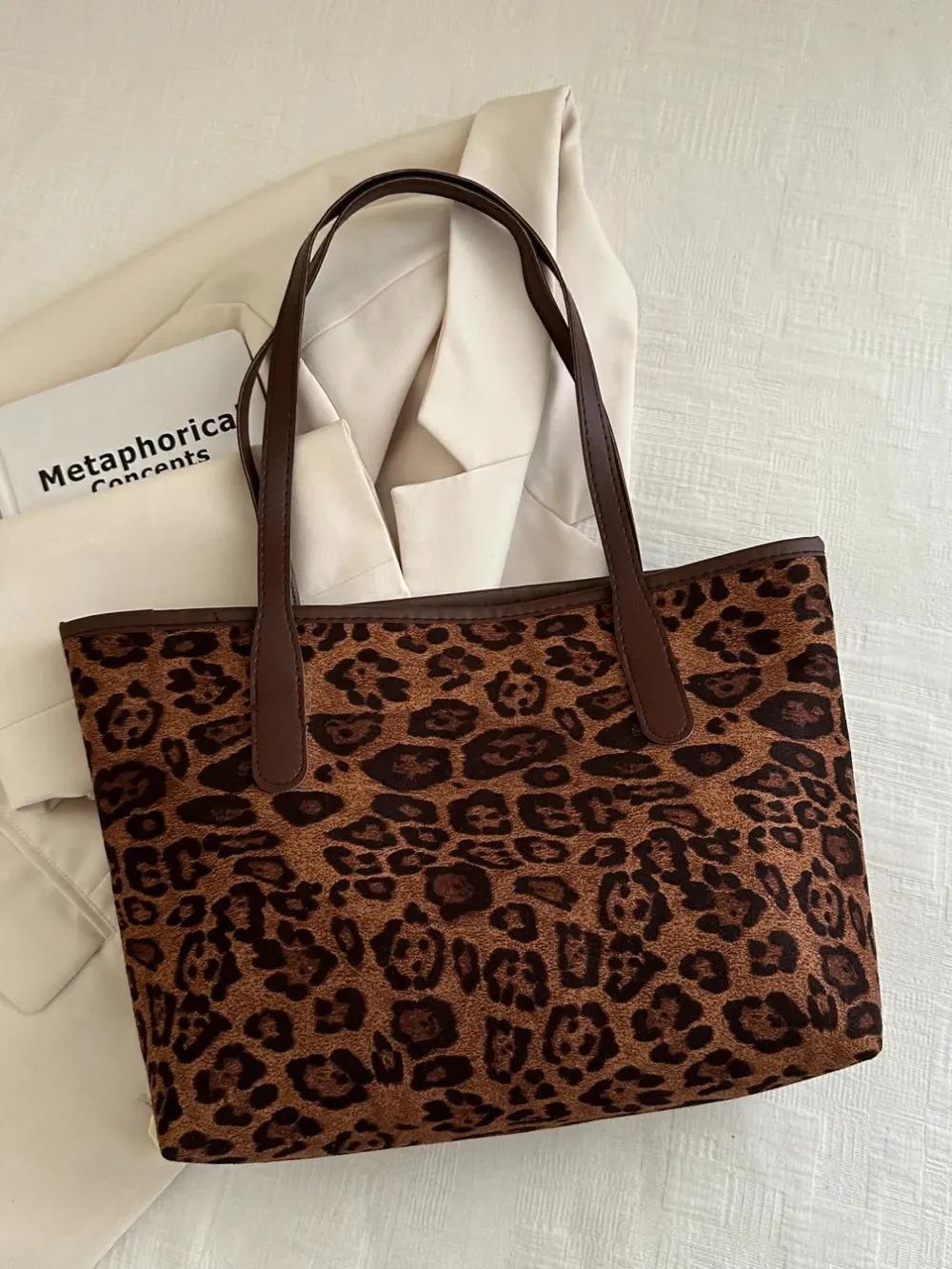 Wild Instinct Leopard Tote