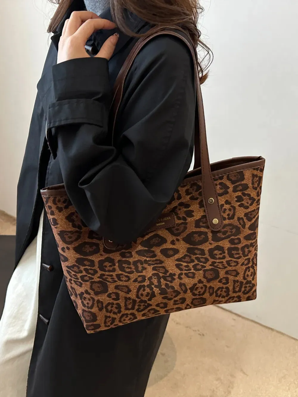 Wild Instinct Leopard Tote