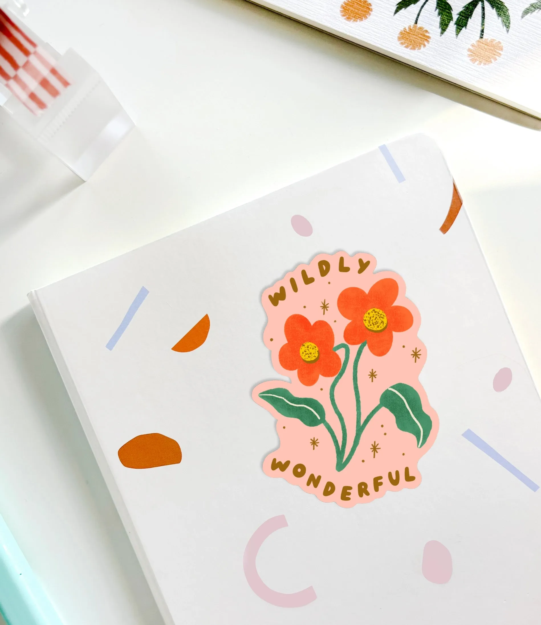 Wildly Wonderful Sticker - Cute Waterproof Matte Vinyl