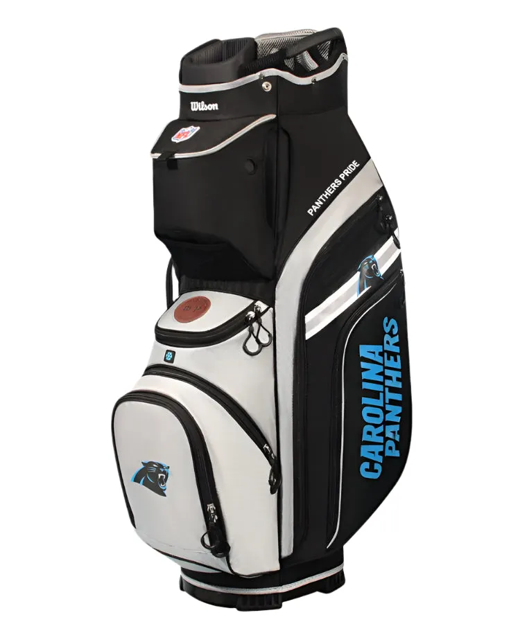 Wilson Carolina Panthers NFL Golf Bag - Stand & Cart