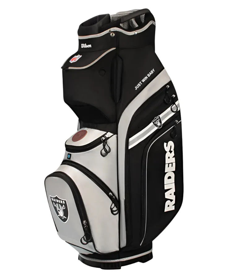 Wilson Las Vegas Raiders NFL Golf Bags - Stand & Cart