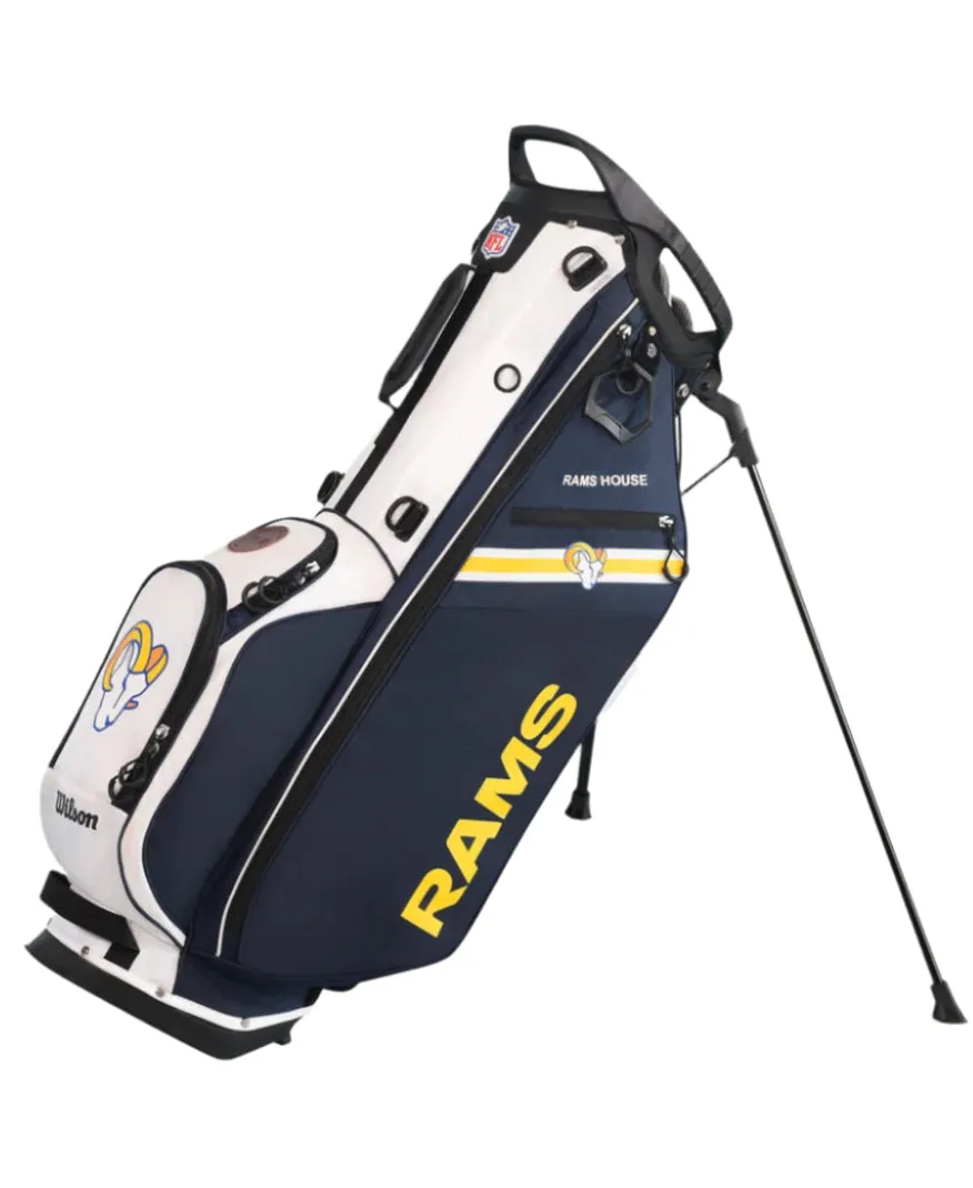 Wilson Los Angeles Rams NFL Golf Bags - Stand & Cart