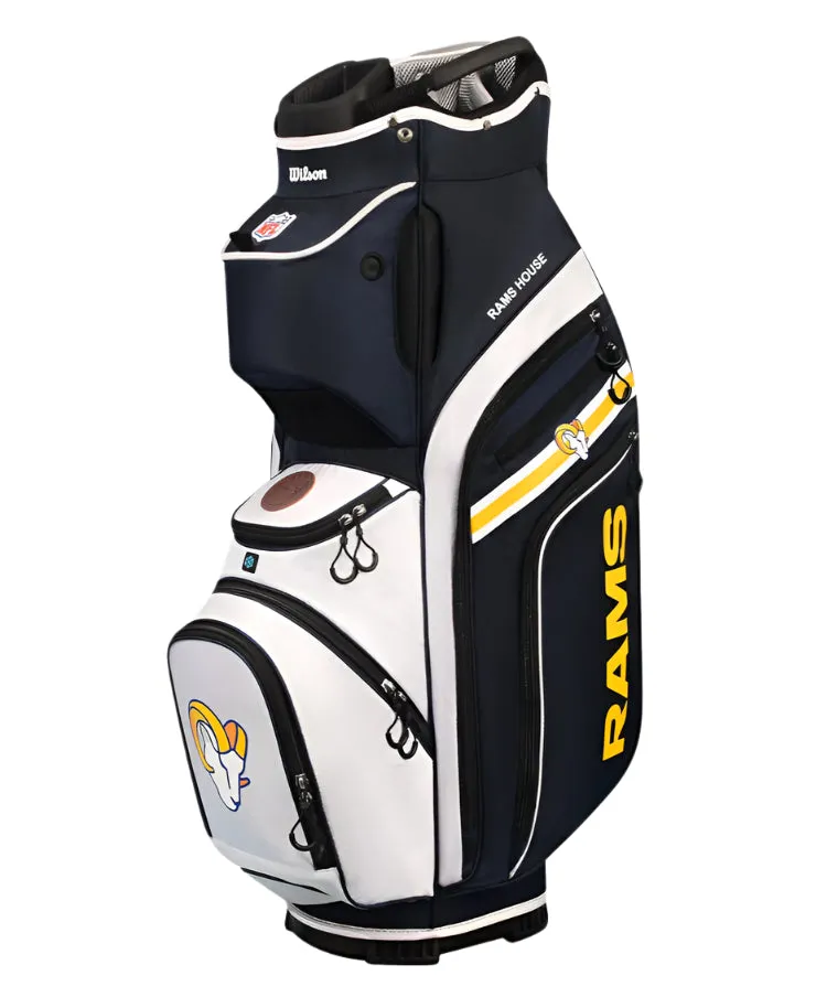 Wilson Los Angeles Rams NFL Golf Bags - Stand & Cart