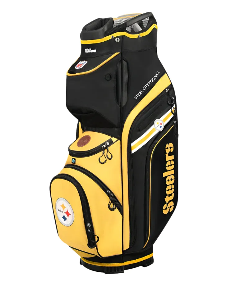 Wilson Pittsburgh Steelers NFL Golf Bags - Stand & Cart