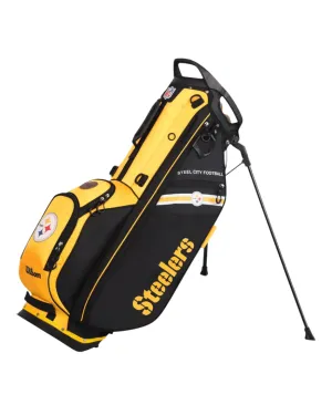 Wilson Pittsburgh Steelers NFL Golf Bags - Stand & Cart