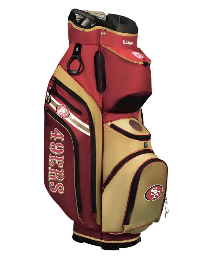 Wilson San Francisco 49ers NFL Golf Cart Bag