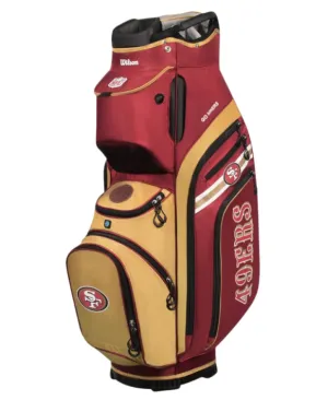 Wilson San Francisco 49ers NFL Golf Cart Bag