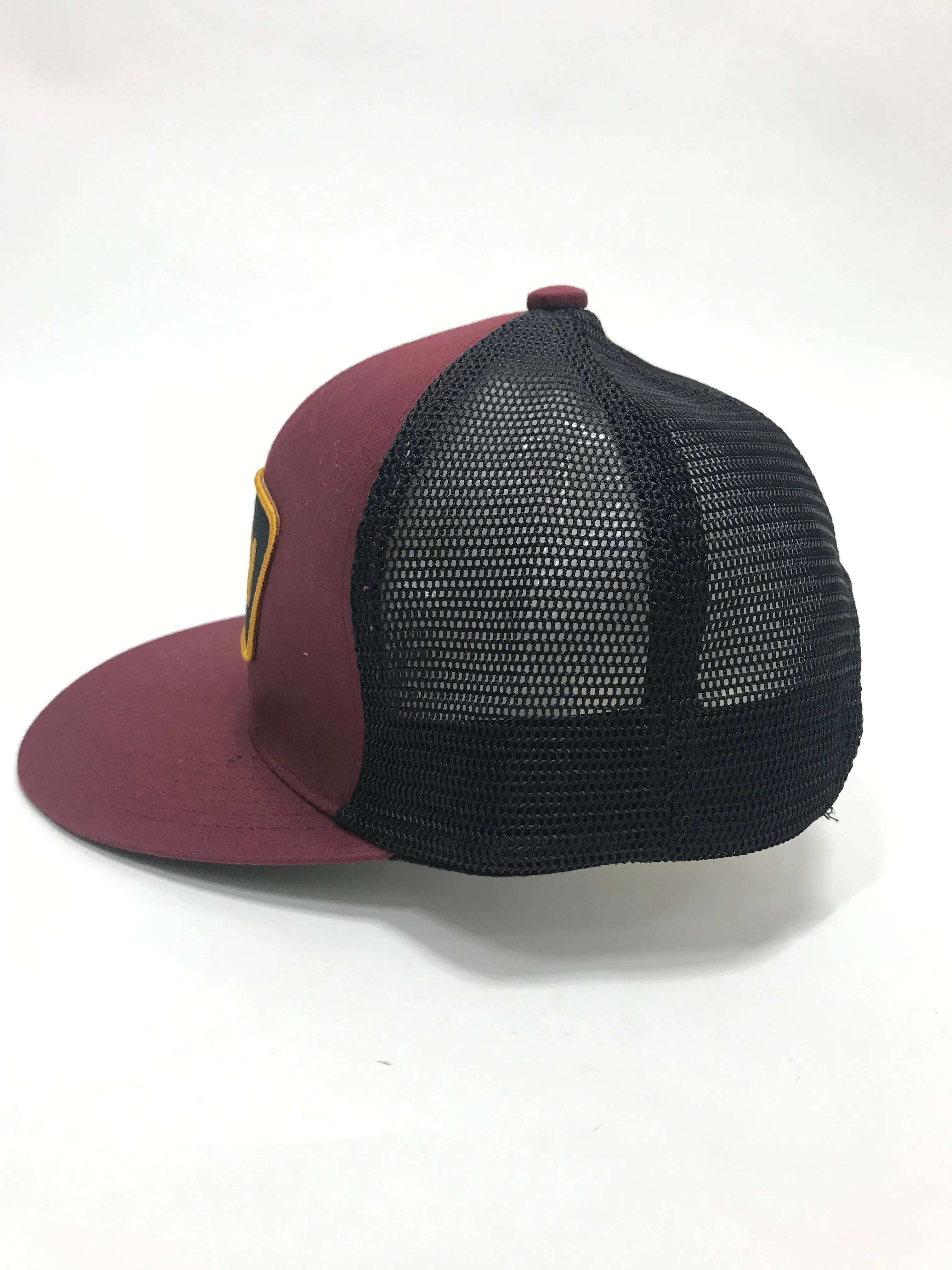WTaps Militia 02 WTVUA Mesh Cap Burgundy