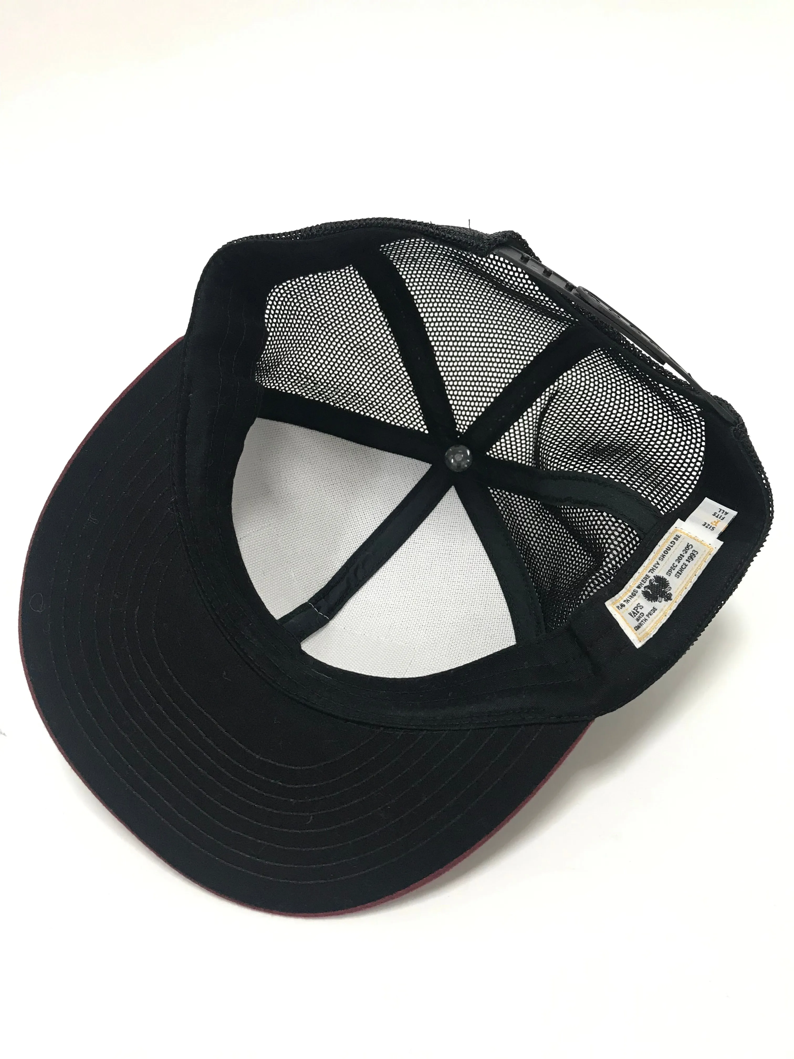 WTaps Militia 02 WTVUA Mesh Cap Burgundy