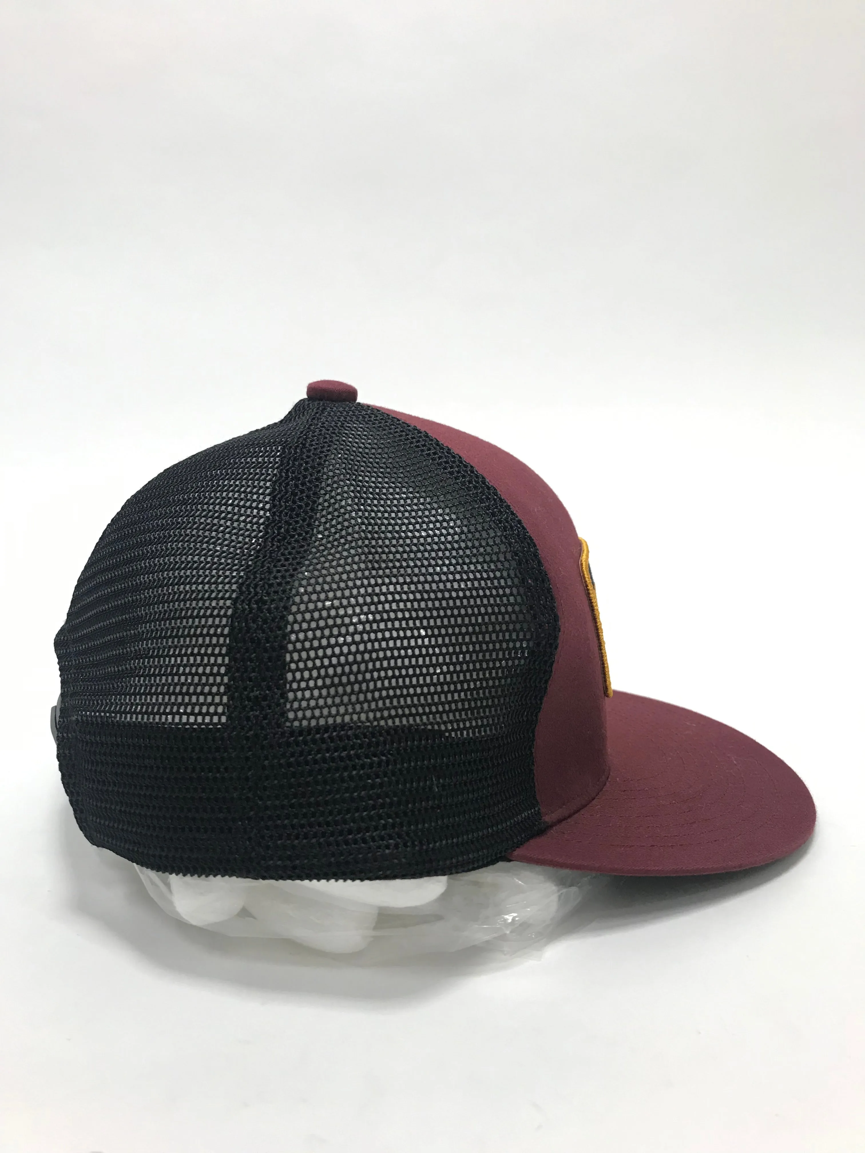 WTaps Militia 02 WTVUA Mesh Cap Burgundy