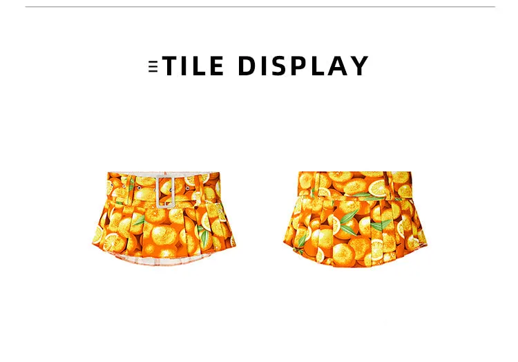 Zesty Low-Rise Skirt