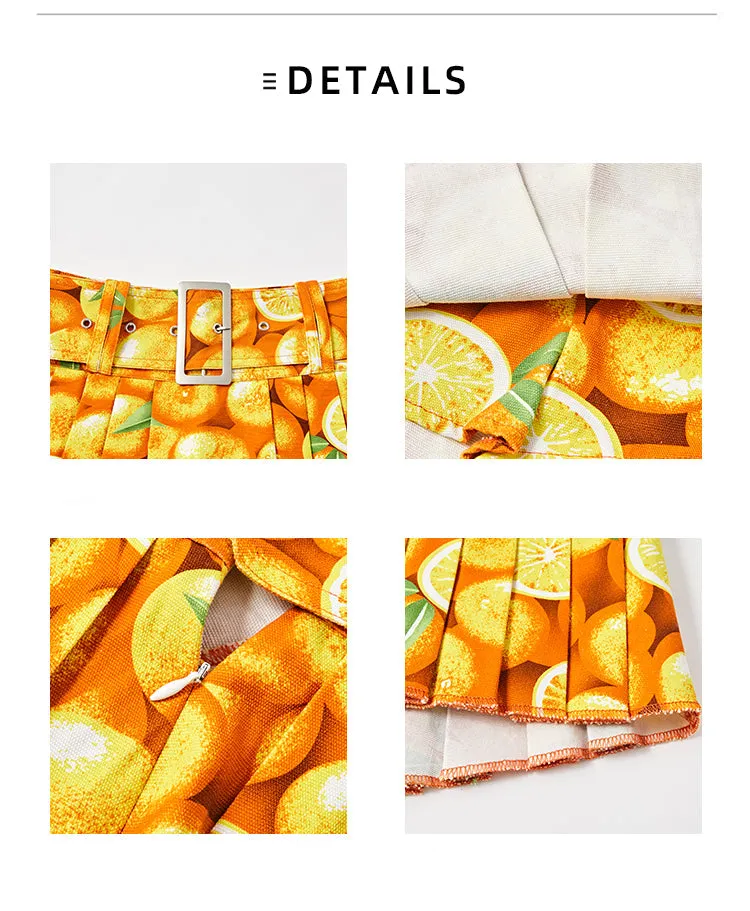 Zesty Low-Rise Skirt
